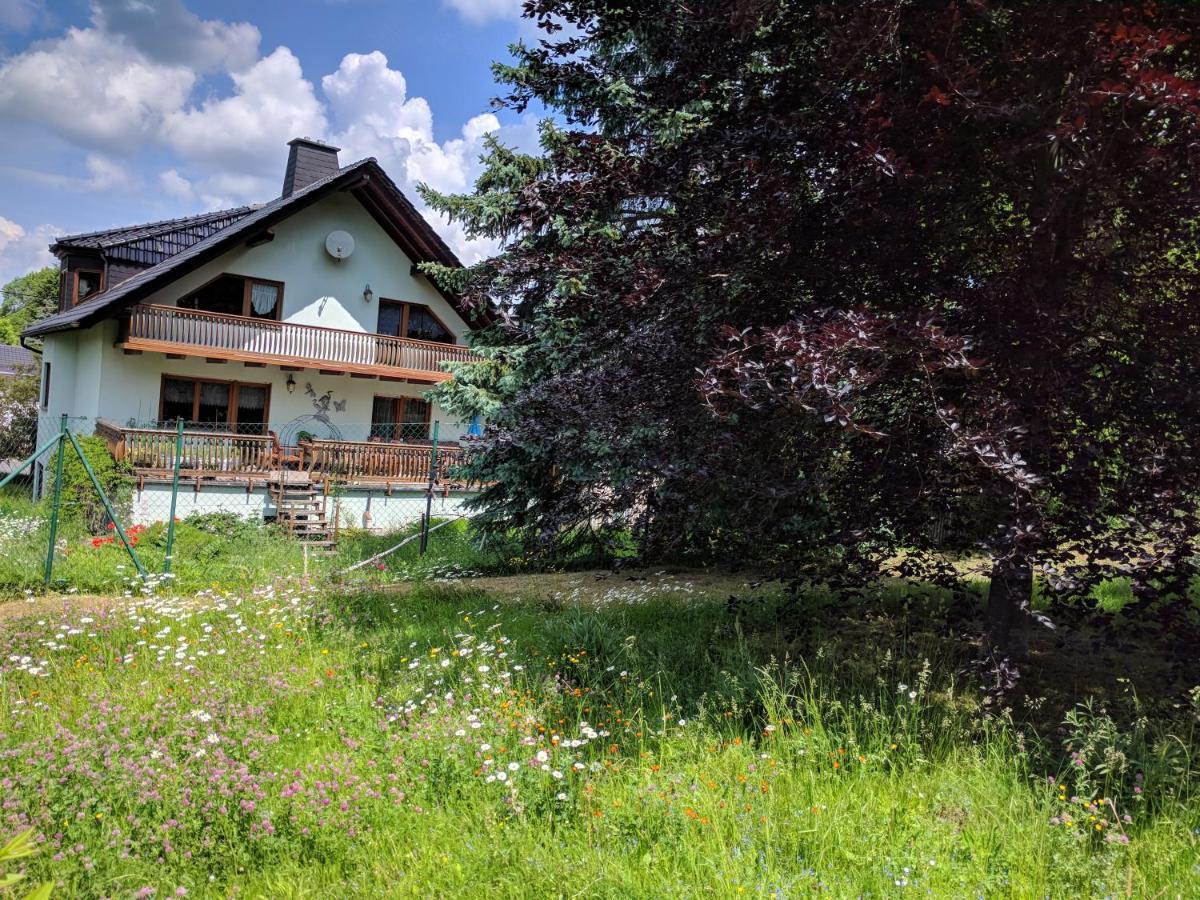 Ferienhaus Johanna & Ferienwohnung Thum Weischlitz Exterior foto